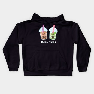 Cute Boba Bes-Teas Kids Hoodie